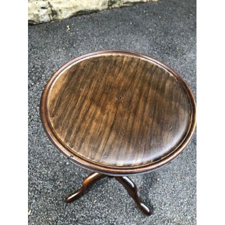 Antiker Wein Tisch aus Mahagoni, ca. 1900