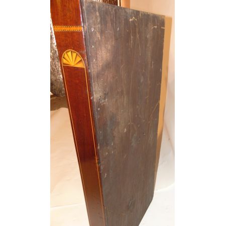 Schottischer Sheraton Eckschrank aus Mahagoni