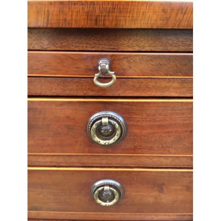 Antiker Nachttisch aus Mahagoni, ca. 1900