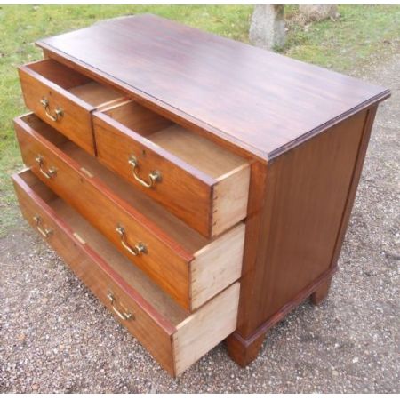 Edwardianische Mahagoni Kommode