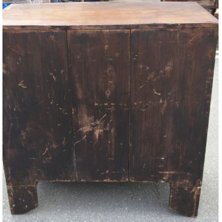 Antike Bowfront Kommode aus Mahagoni 