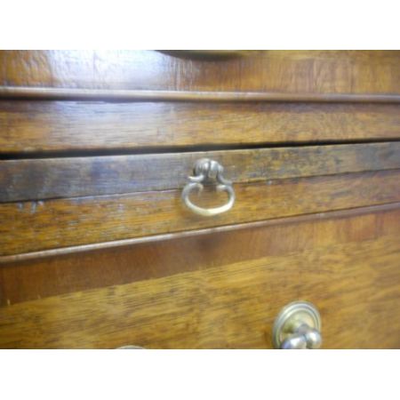 Antike georgische Kommode aus Eiche 