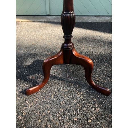 Antiker edwardianischer Inaly-Stativ Weintisch aus Mahagoni