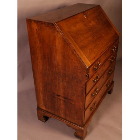 Antiker georgianischer Sekretär aus Walnussholz