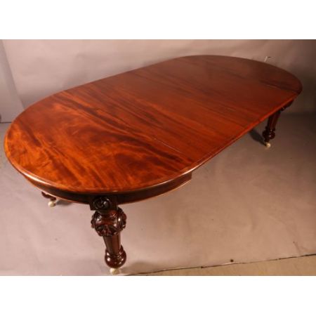 Antiker, viktorianischer Esstisch aus Mahagoni für bis zu 10 Personen