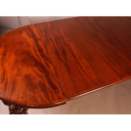 Antiker, viktorianischer Esstisch aus Mahagoni für bis zu 10 Personen