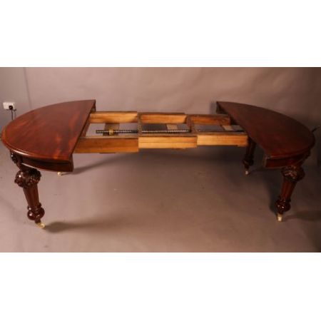 Antiker, viktorianischer Esstisch aus Mahagoni für bis zu 10 Personen