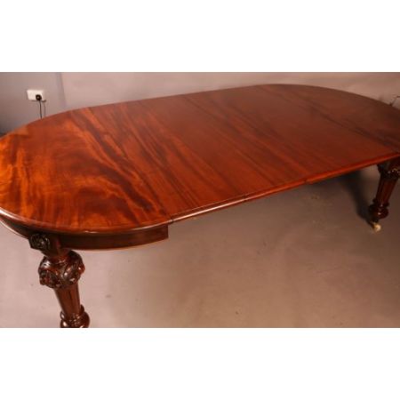 Antiker, viktorianischer Esstisch aus Mahagoni für bis zu 10 Personen