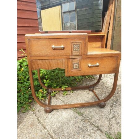 Antikes 2 Stück Art Deco Schlafzimmer Set.