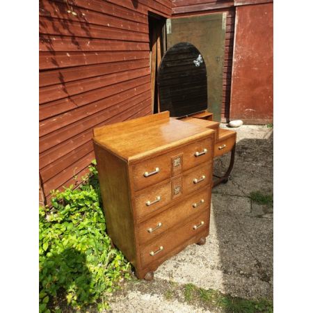 Antikes 2 Stück Art Deco Schlafzimmer Set.