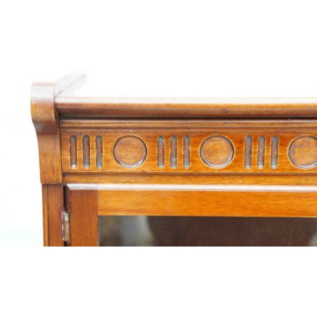 Paar 3-stufige Oxford Varsity Bücherregale aus Mahagoni