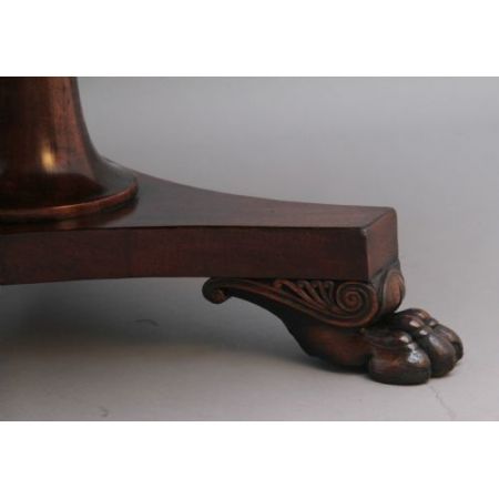 Antiker Mahagoni-Drum-Tisch aus dem frühen 19. Jahrhundert