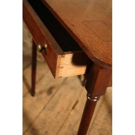 Beistelltisch aus Eichenholz aus dem 19. Jahrhundert