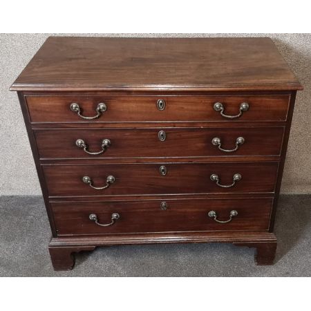 Antike georgische Mahagoni Kommode