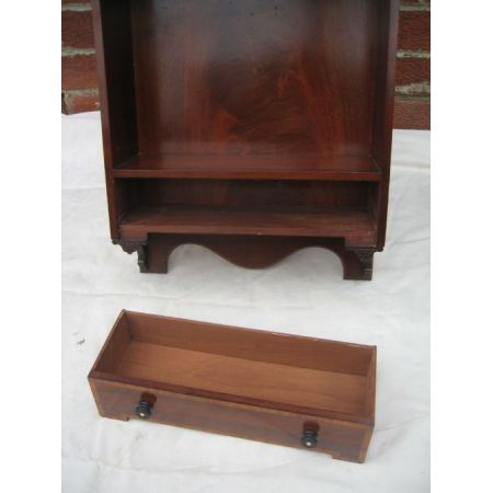 Antikes Paar Wandregale aus dem 19. Jahrhundert