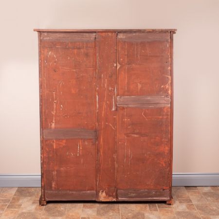 Antikes großes Bücherregal aus Mahagoni