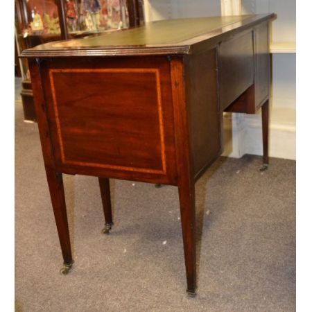 antiker Schreibtisch aus Massivholz edwardianisch