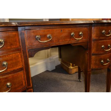 antiker Schreibtisch aus Massivholz edwardianisch