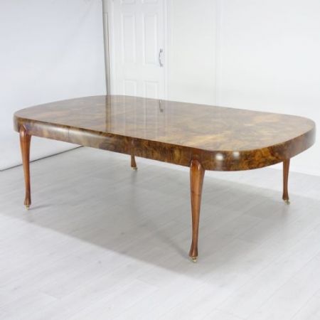 antike Art-Déco-Esszimmergarnitur von Maurice Adams aus Mahagoni Massivholz 1930