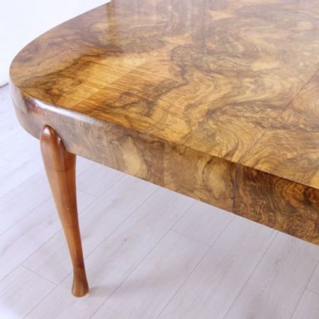 antike Art-Déco-Esszimmergarnitur von Maurice Adams aus Mahagoni Massivholz 1930