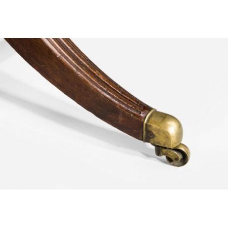  Antiker ausziehbarer Mahagoni Esstisch aus der Regentschaftszeit 