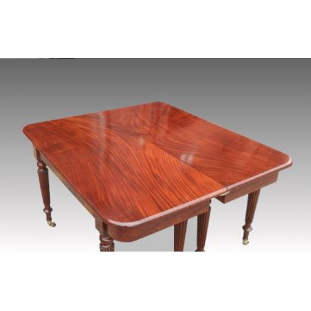 Antiker Mahagoni-Esstisch von Gillows aus der Zeit von George IV.