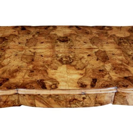 Antiker schwedischer Nussbaum Esstisch mit sechs Stühlen aus dem 19, Jahrhundert