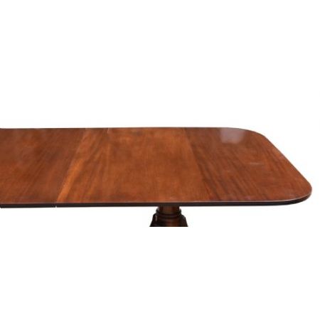 Großer Esstisch aus Mahagoni im Regentschaftsstil