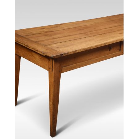 Premium! Großer Eichenholz Esstisch der aus einer Bauernhausküche