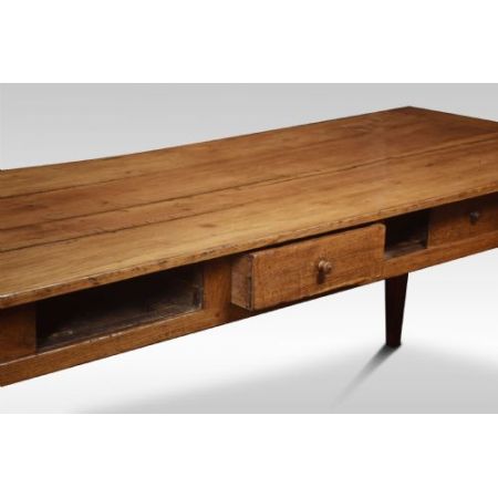 Premium! Großer Eichenholz Esstisch der aus einer Bauernhausküche