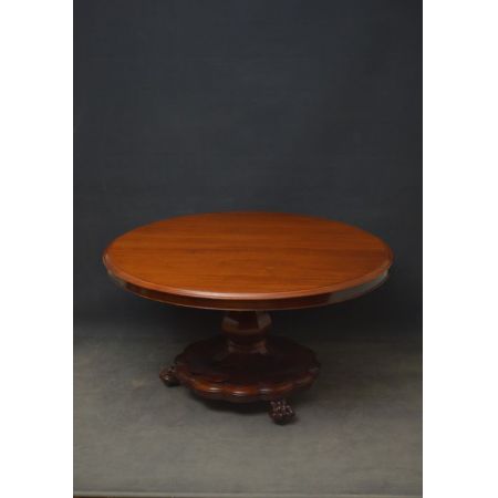 Premium! Anntiker viktorianischer Mitteltisch / Esstisch aus Mahagoni