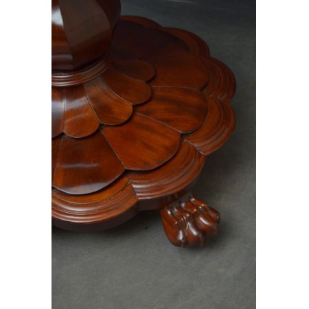 Premium! Anntiker viktorianischer Mitteltisch / Esstisch aus Mahagoni