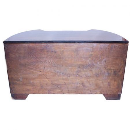 Antikes Art Deco Demi-Lune Sideboard aus England um 1930