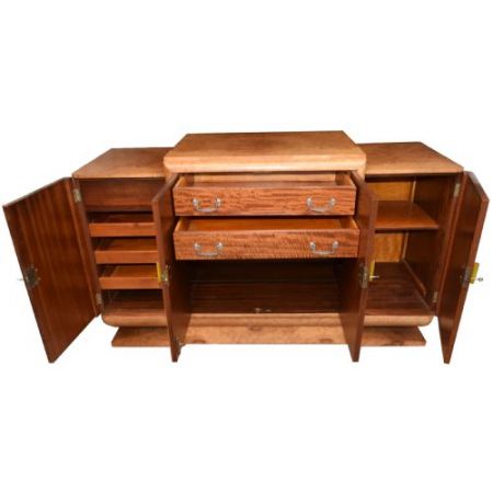 Art-Deco-Sideboard der 1930er Jahre von den Brüdern Harry & Lou Epstein