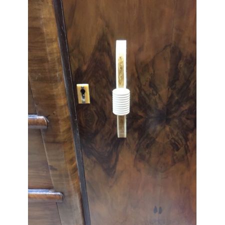 Art Deco Sideboard aus Walnussholz