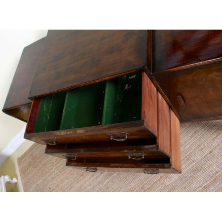 Antikes Art Deco Sideboard aus Nussbaumholz