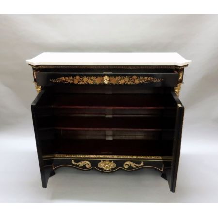 Premium! Antiker französischer Intarsien-Schrank, der Joseph Cremer zugeschrieben wird