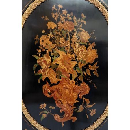 Premium! Antiker französischer Intarsien-Schrank, der Joseph Cremer zugeschrieben wird