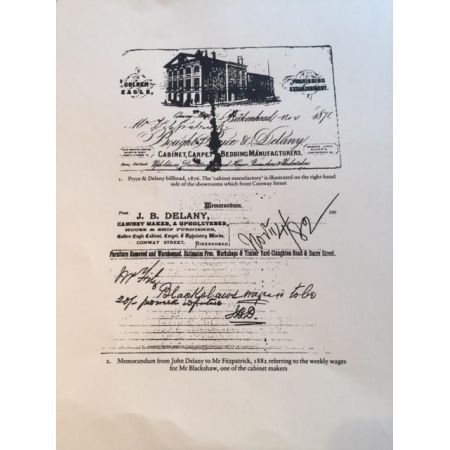 Premium! antiker Breakfront Bücherschrank aus Pollard-Eiche Massivholz von Prince&Delany um 1880