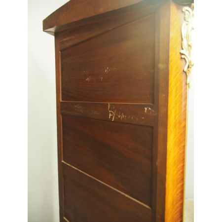 Antike Palisander Eckvitrine aus der viktorianischen Epoche