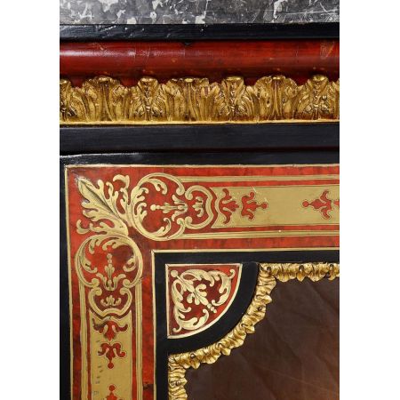 Premium! Antikes Paar Boulle Side-Schränke im Louis XVI Stil