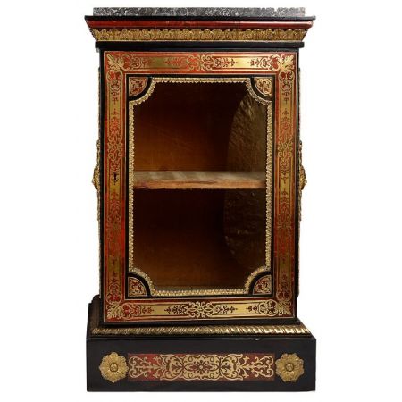 Premium! Antikes Paar Boulle Side-Schränke im Louis XVI Stil