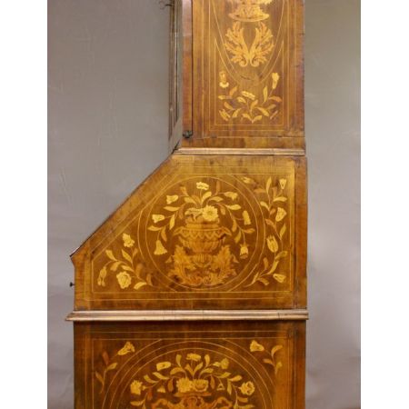 Premium! Antikes Sekretär mit Intarsien aus dem 18. Jahrhundert