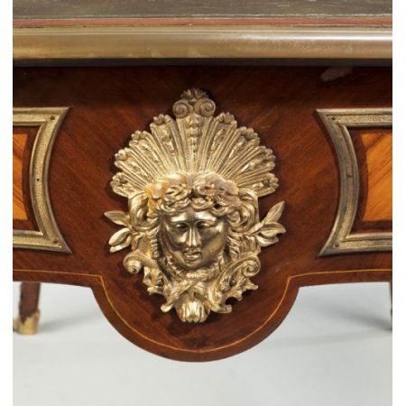 Premium! Antiker französischer Schreibtisch aus Palisander aus dem 19. Jahrhundert