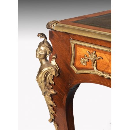 Premium! Antiker französischer Schreibtisch aus Palisander aus dem 19. Jahrhundert