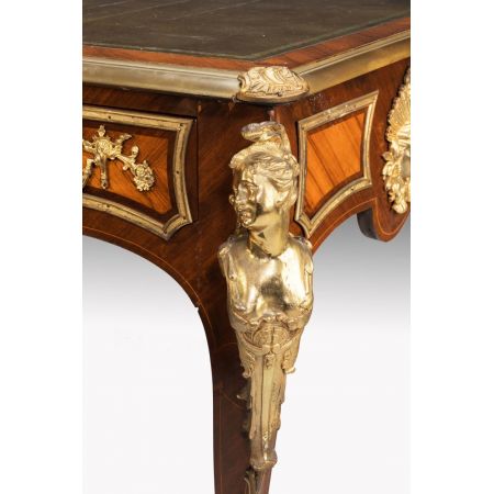 Premium! Antiker französischer Schreibtisch aus Palisander aus dem 19. Jahrhundert