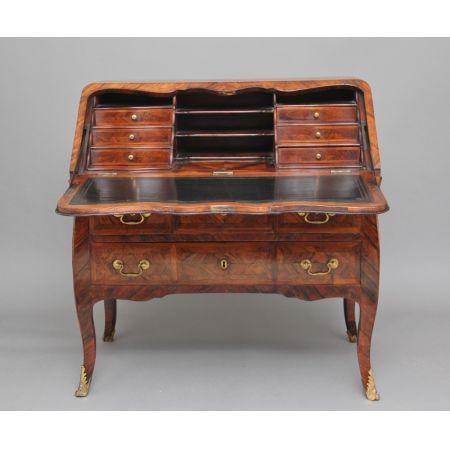 Premium! Antiker französischer Palisander-Schreibtisch aus dem 18. Jahrhundert