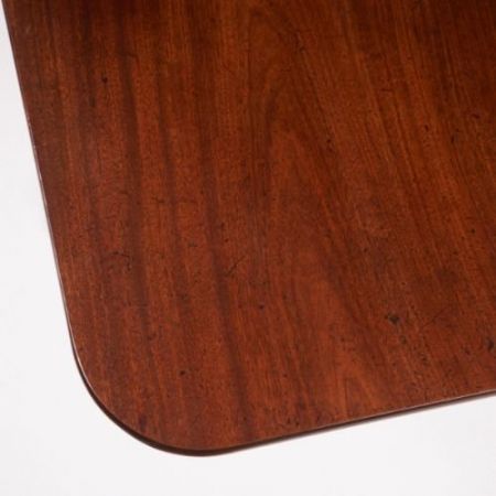 Antiker George III.-Esstisch aus kubanischem Mahagoni Massivholz um 1815