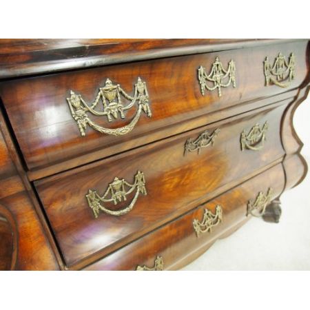 Antikes niederländisches Bookcase aus Walnussholz