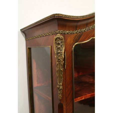 Antike französisch Kingwood Vernis Martin Schrank